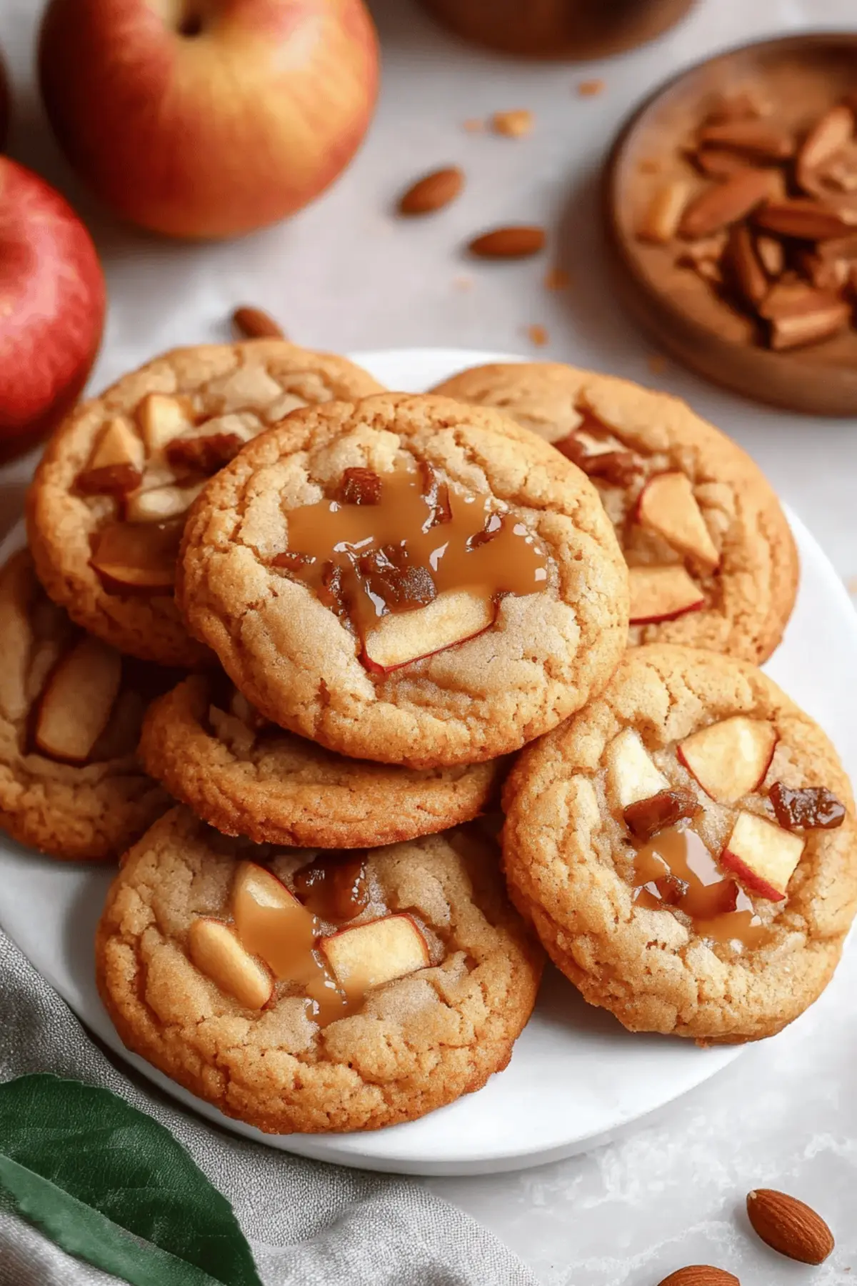 Caramel Apple Cookies