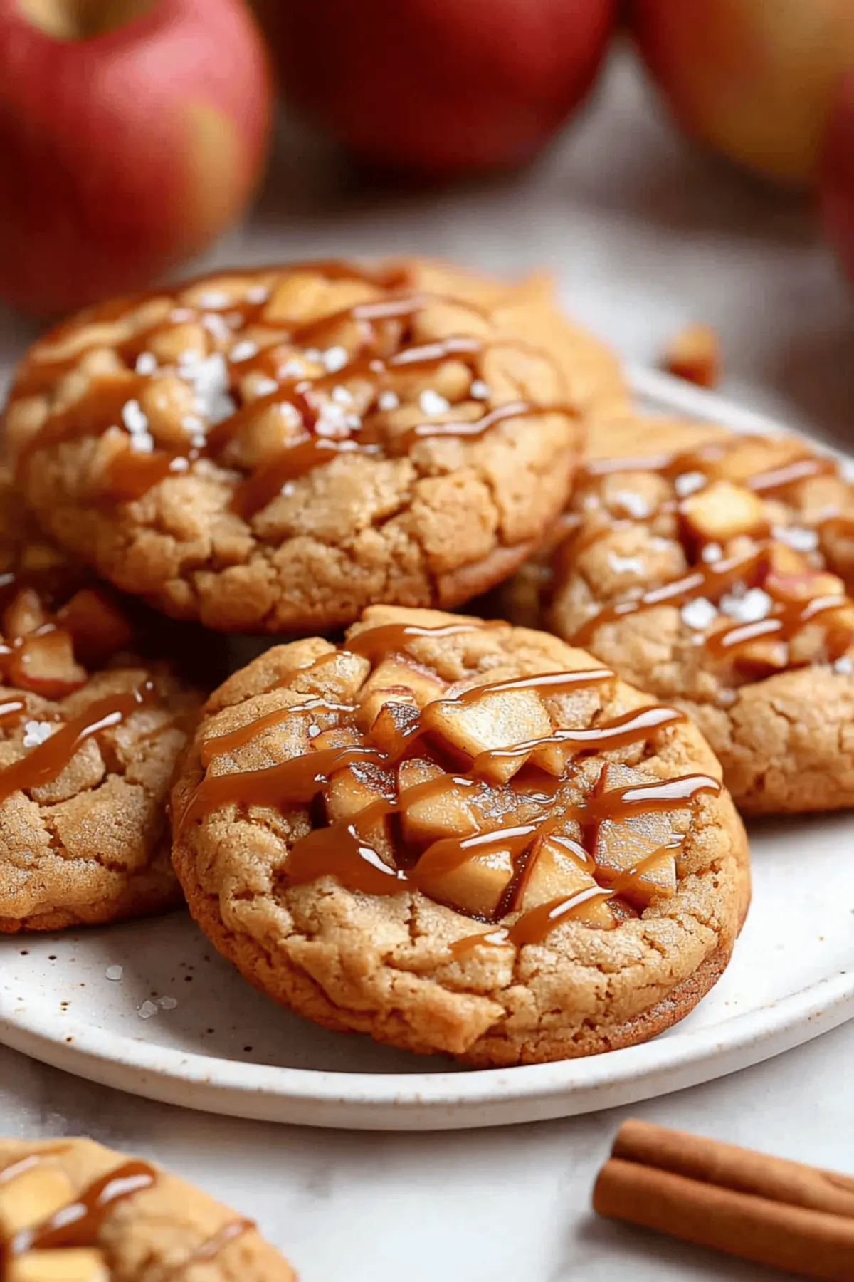 Caramel Apple Cookies