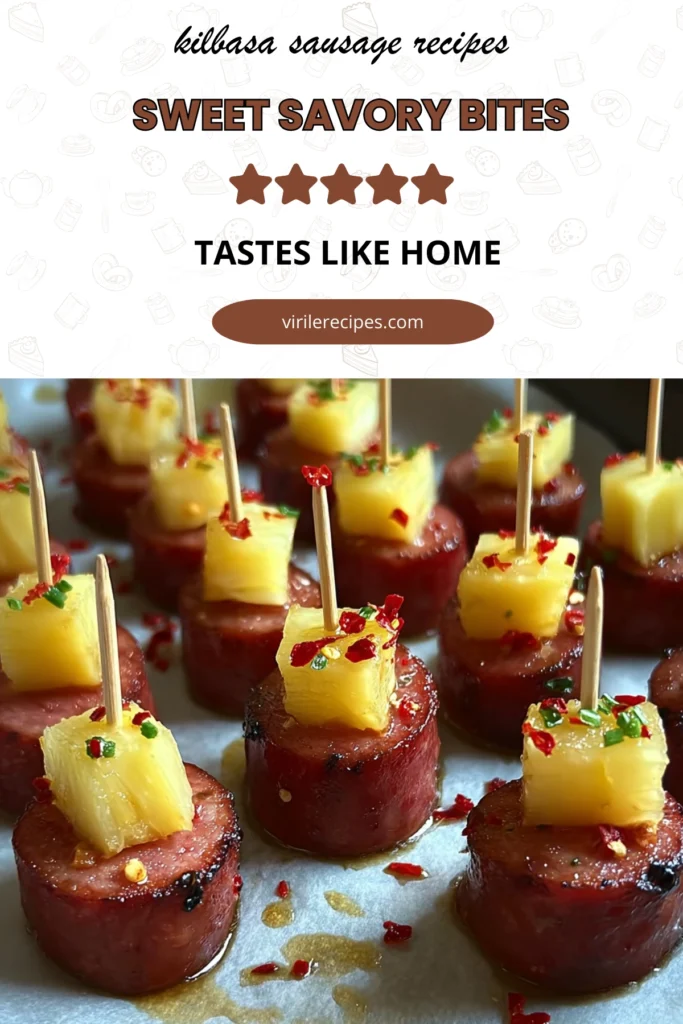 Kielbasa Pineapple Appetizers | Sweet and Savory Party Bites