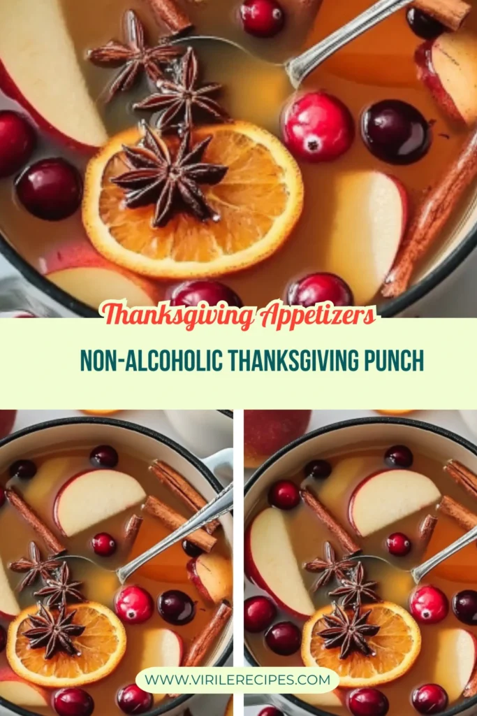 Two punch bowls filled with apple slices, orange wheels, cranberries, and warm spices