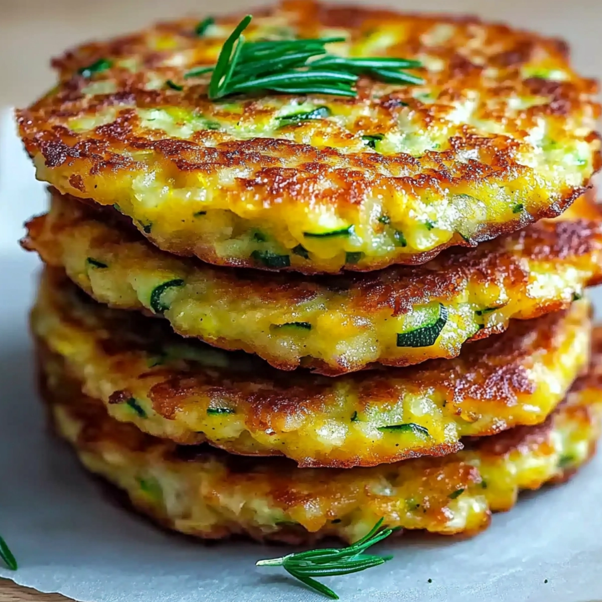 Crispy Zucchini Fritters – Easy and Delicious Recipe