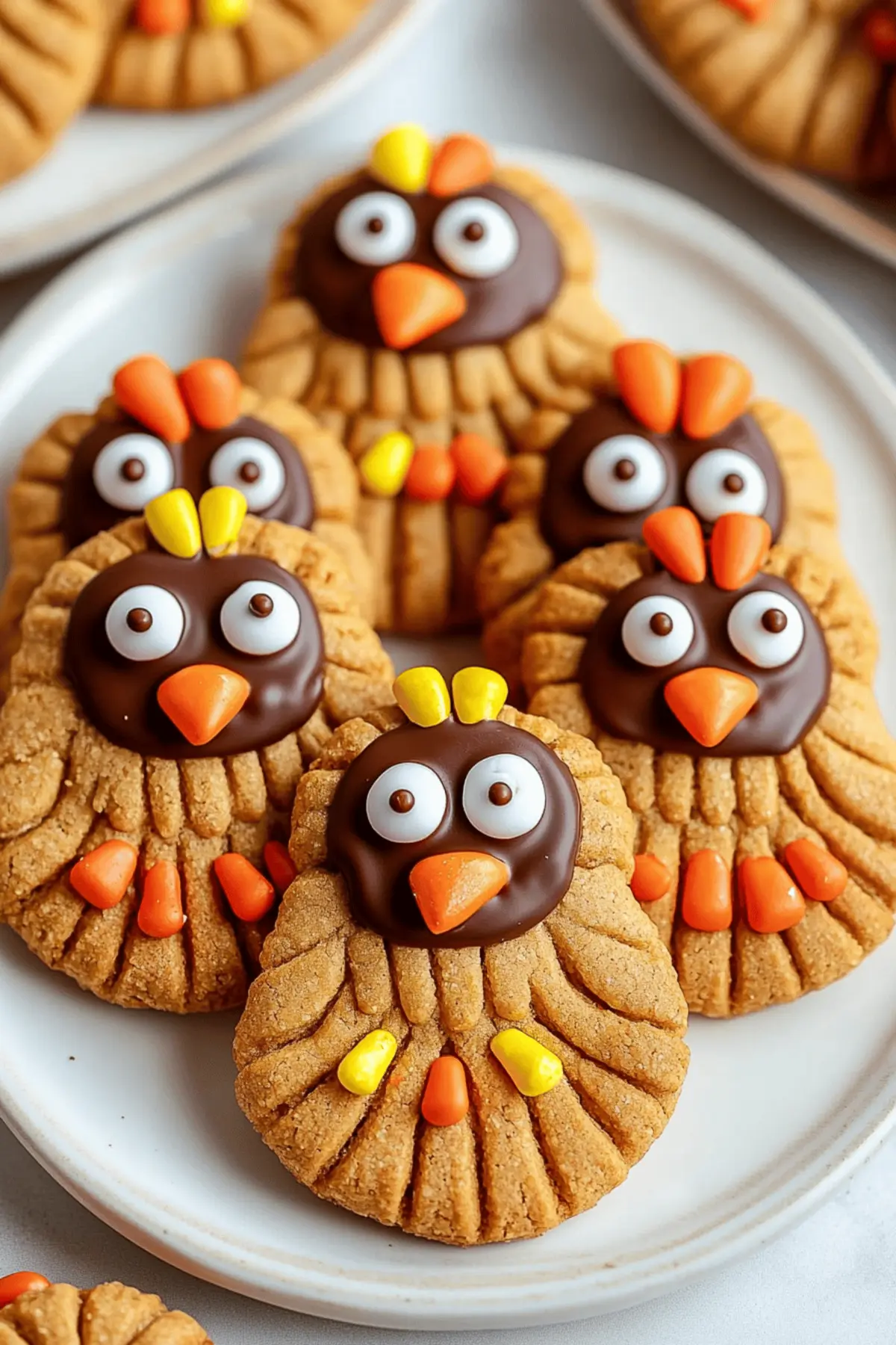 Nutter Butter Turkey Cookies