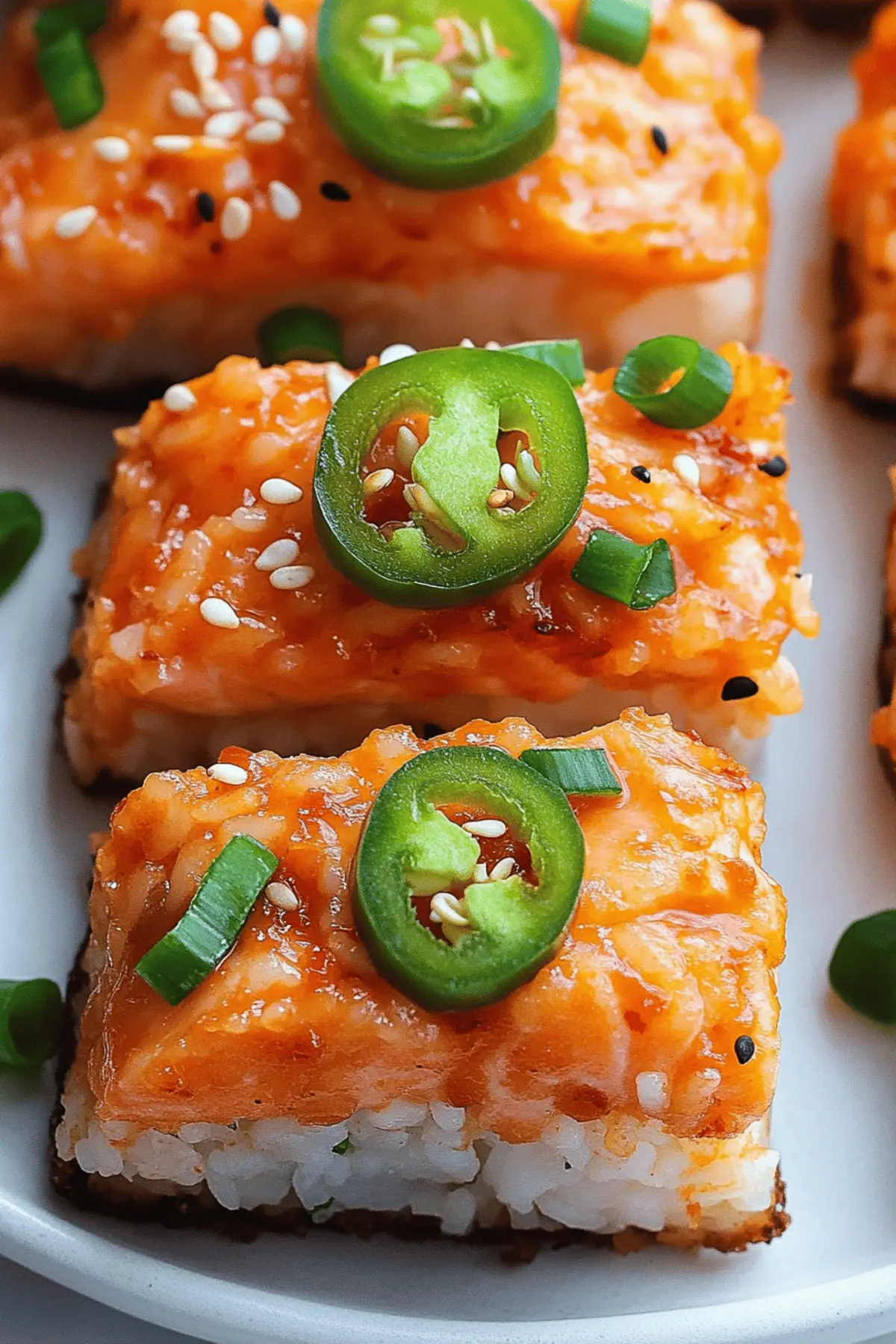 Spicy Salmon Crispy Rice