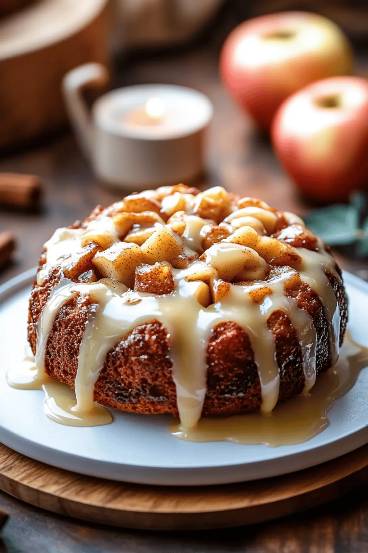 Amish Apple Fritter Bread