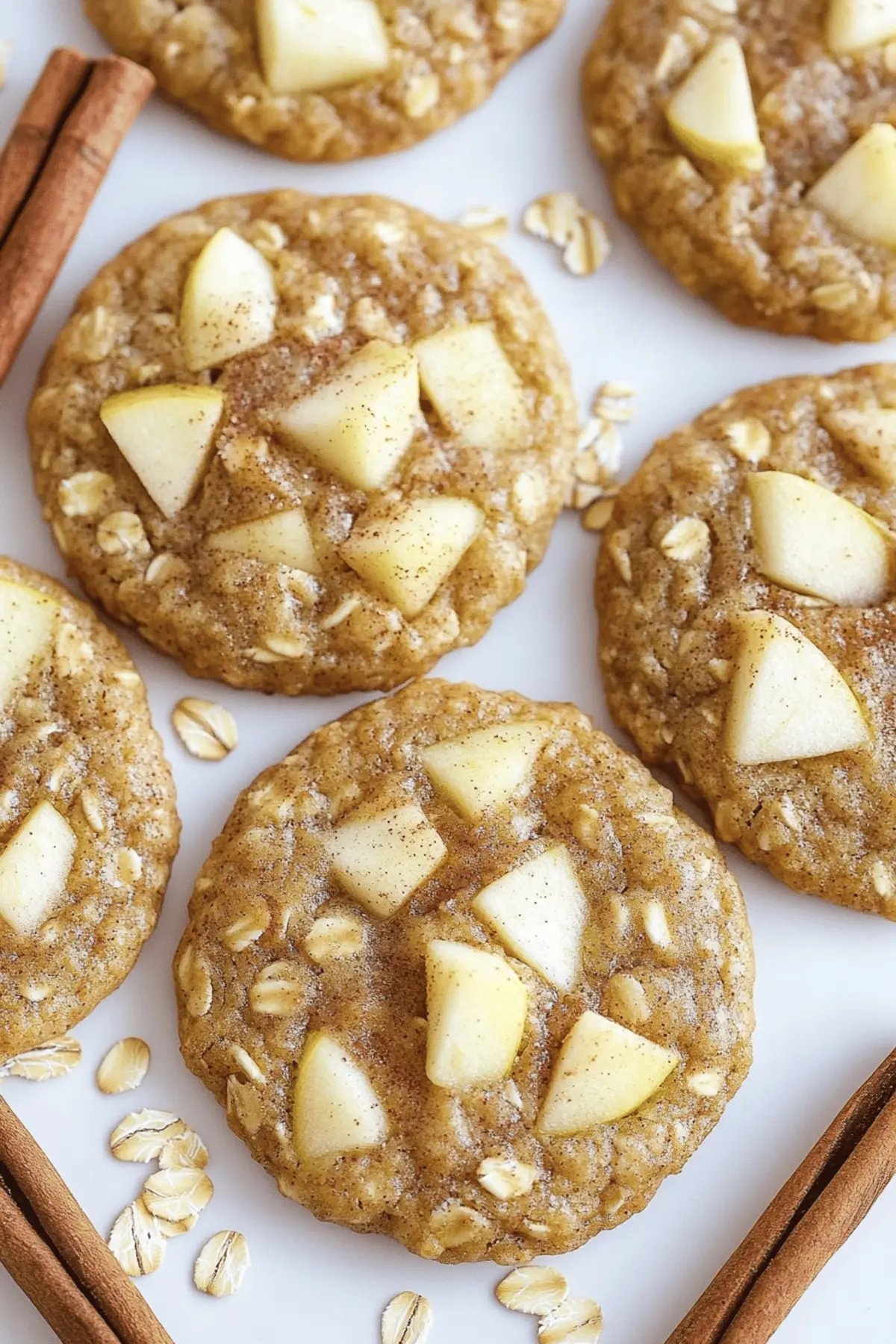 Apple Cinnamon Oatmeal Cookies