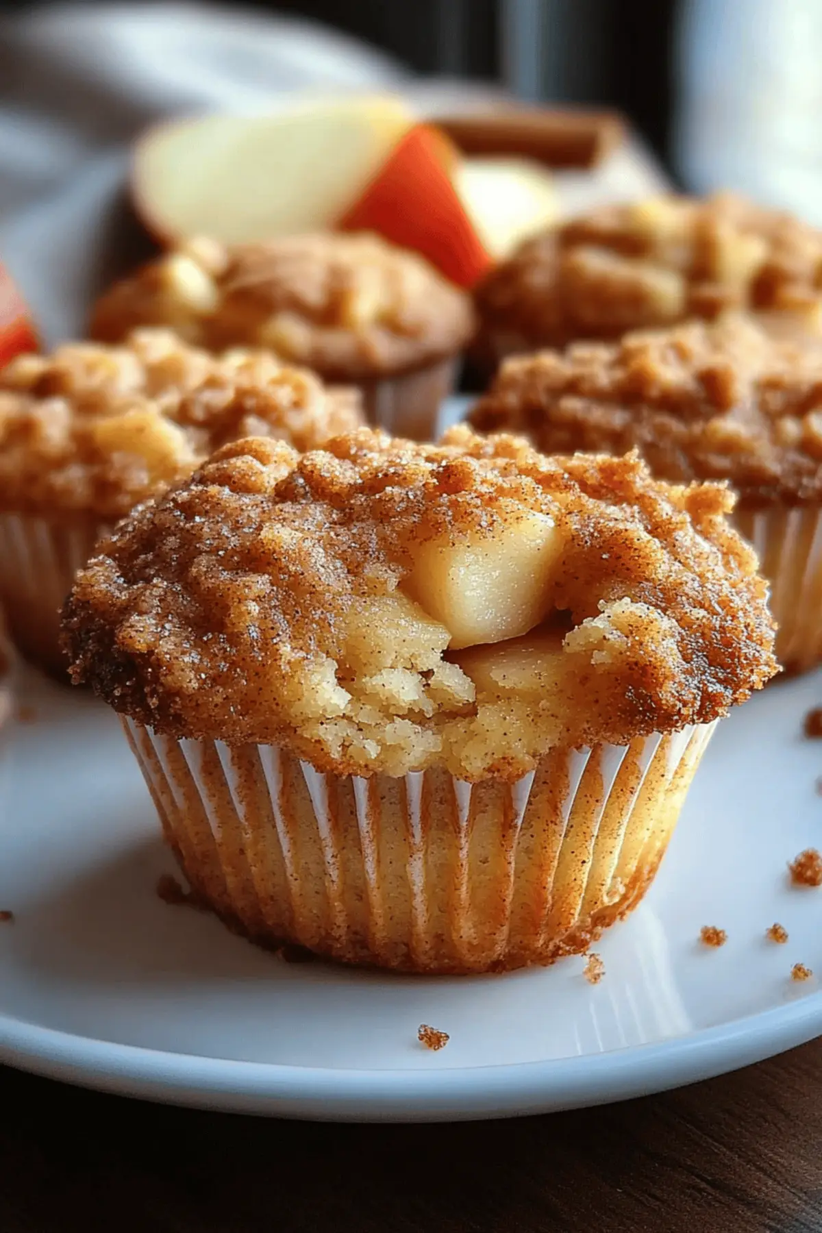 Apple Cinnamon Streusel Muffins