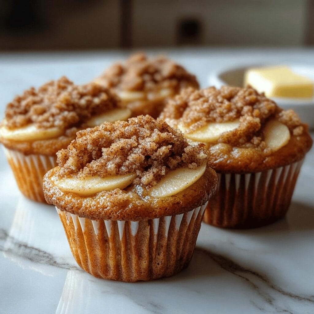 Apple Cinnamon Streusel Muffins