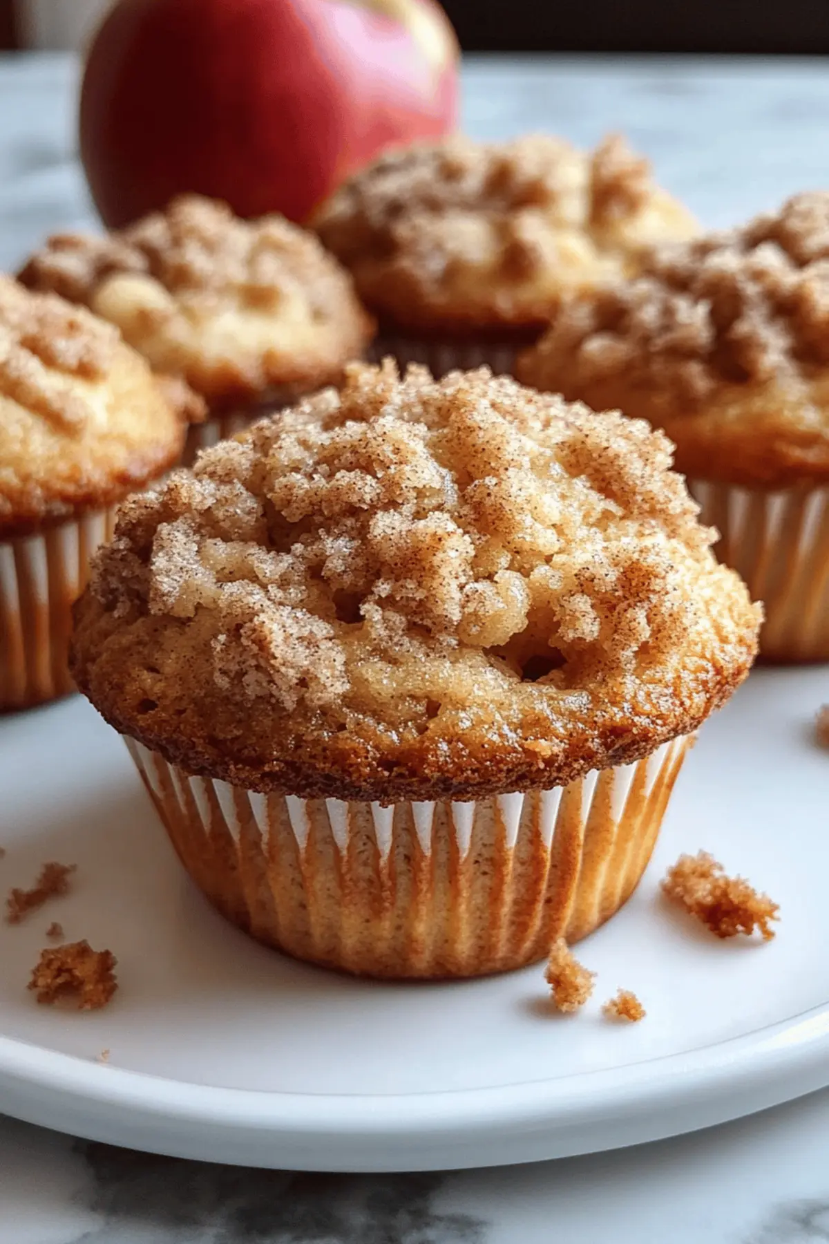 Apple Cinnamon Streusel Muffins
