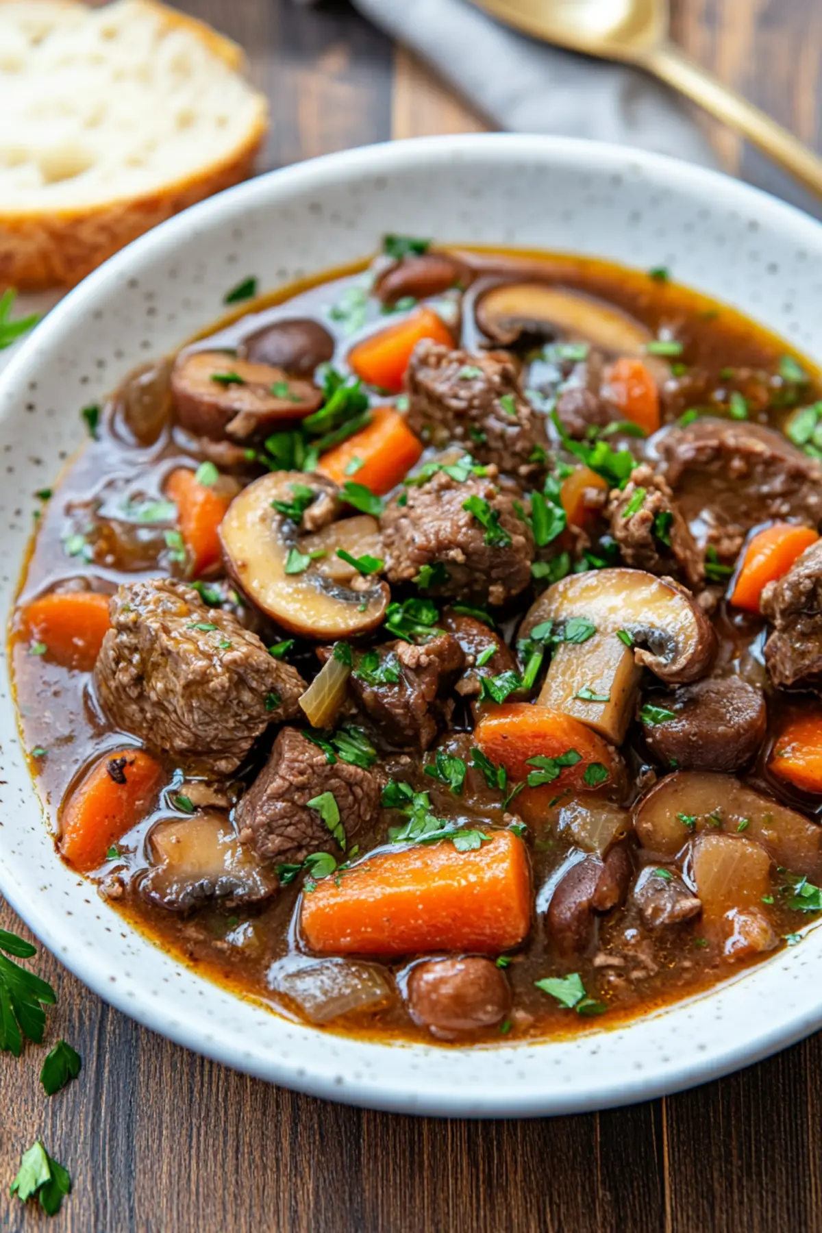 Beef and Mushroom Stew