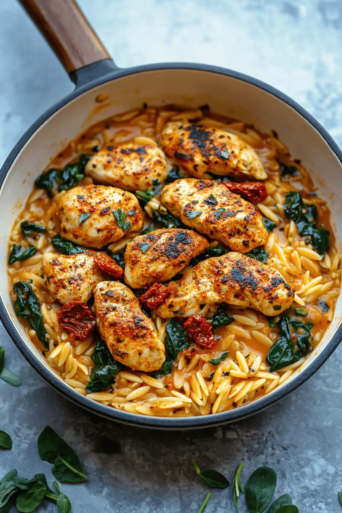 Cajun Chicken Orzo