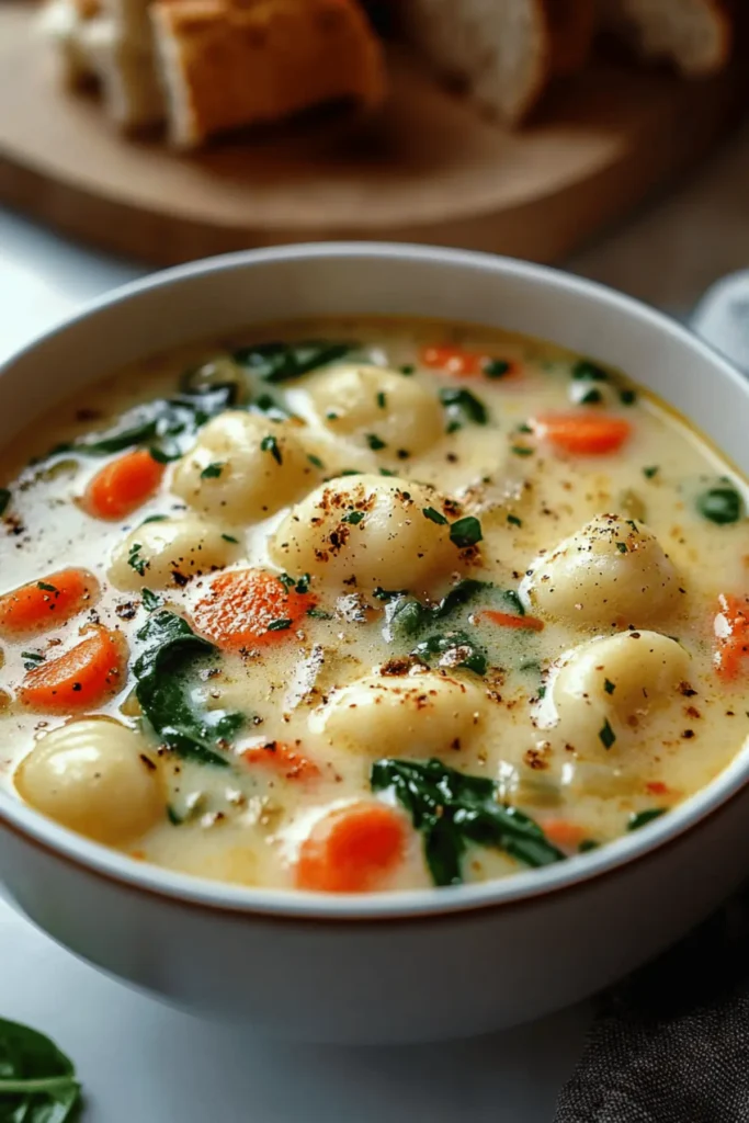 Chicken Gnocchi Soup