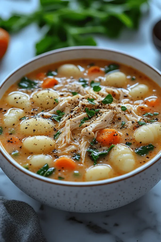 Chicken Gnocchi Soup