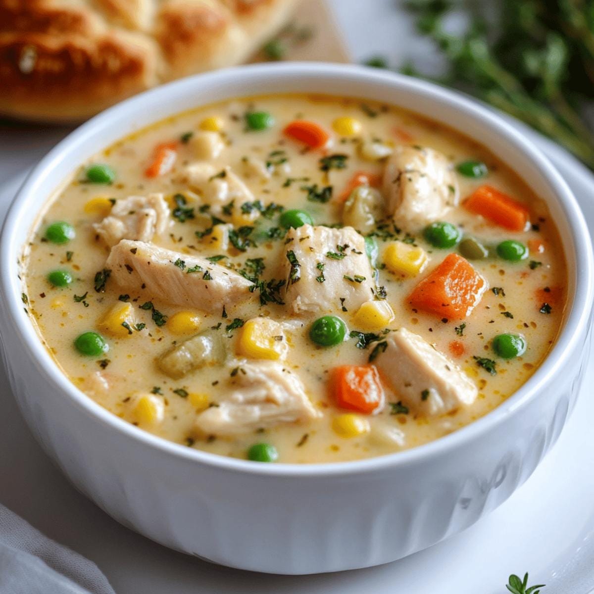 Chicken Pot Pie Soup