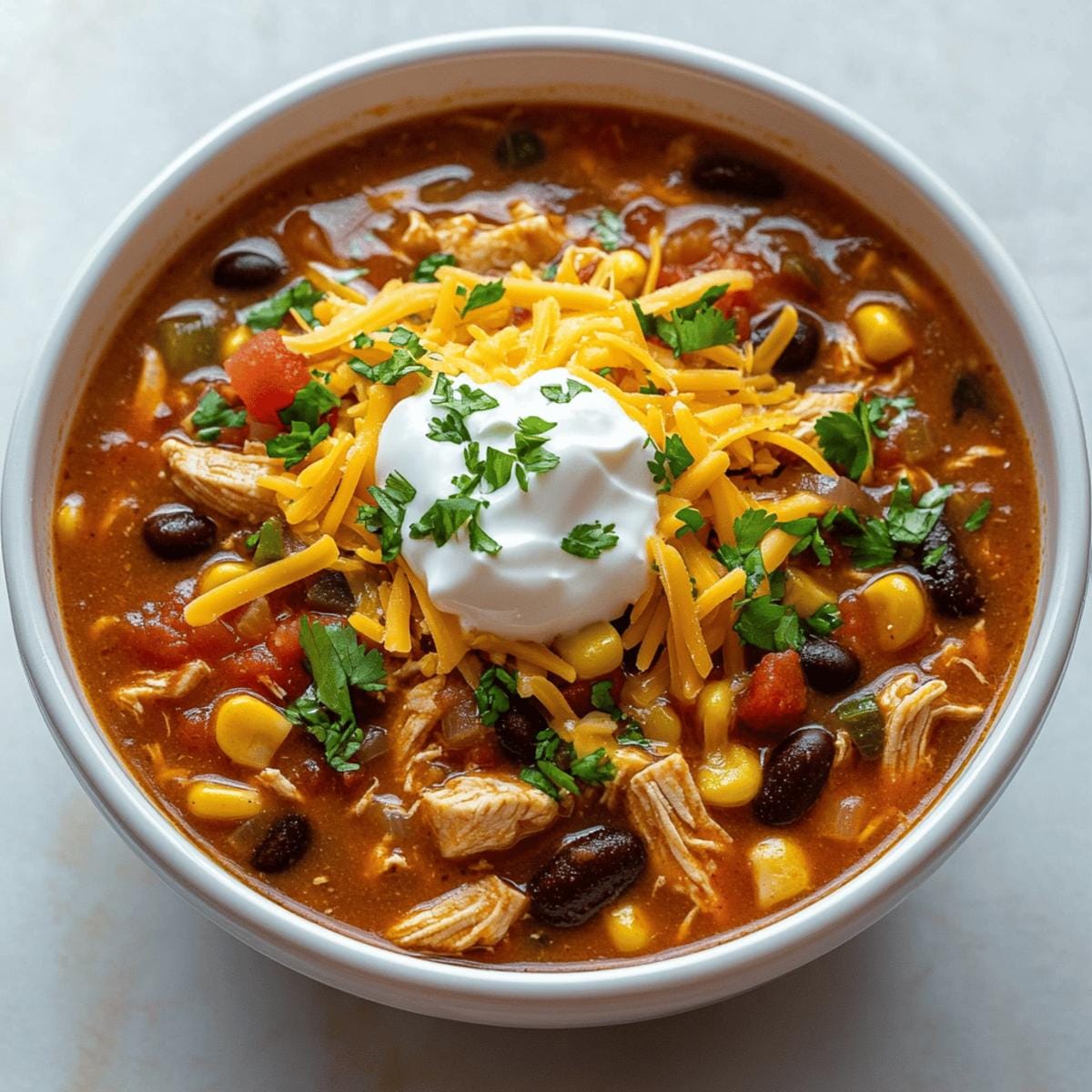 Chicken Taco Soup