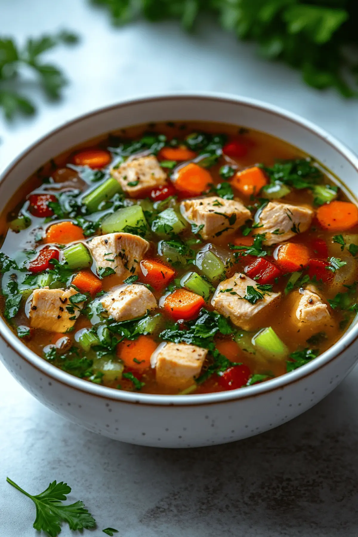 Chicken & Veggie Soup