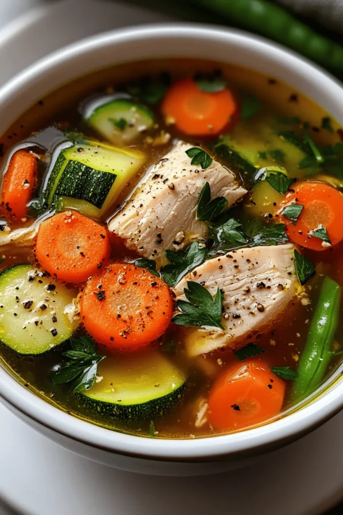Chicken & Veggie Soup