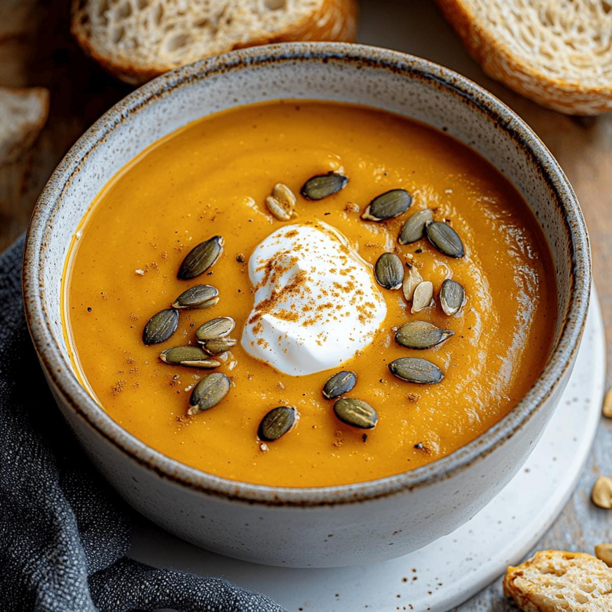 Cinnamon Pumpkin Soup