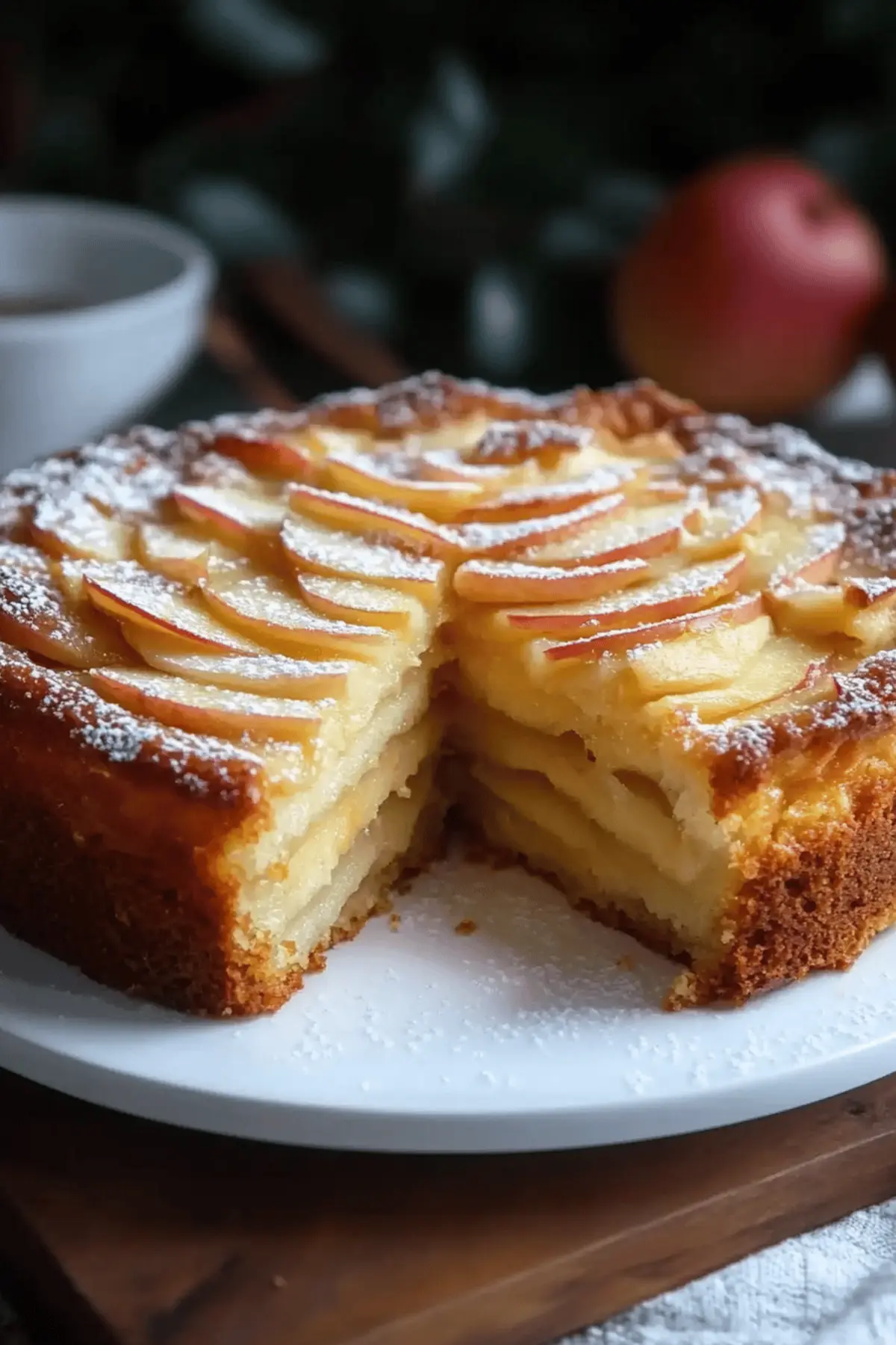 French Apple Cake