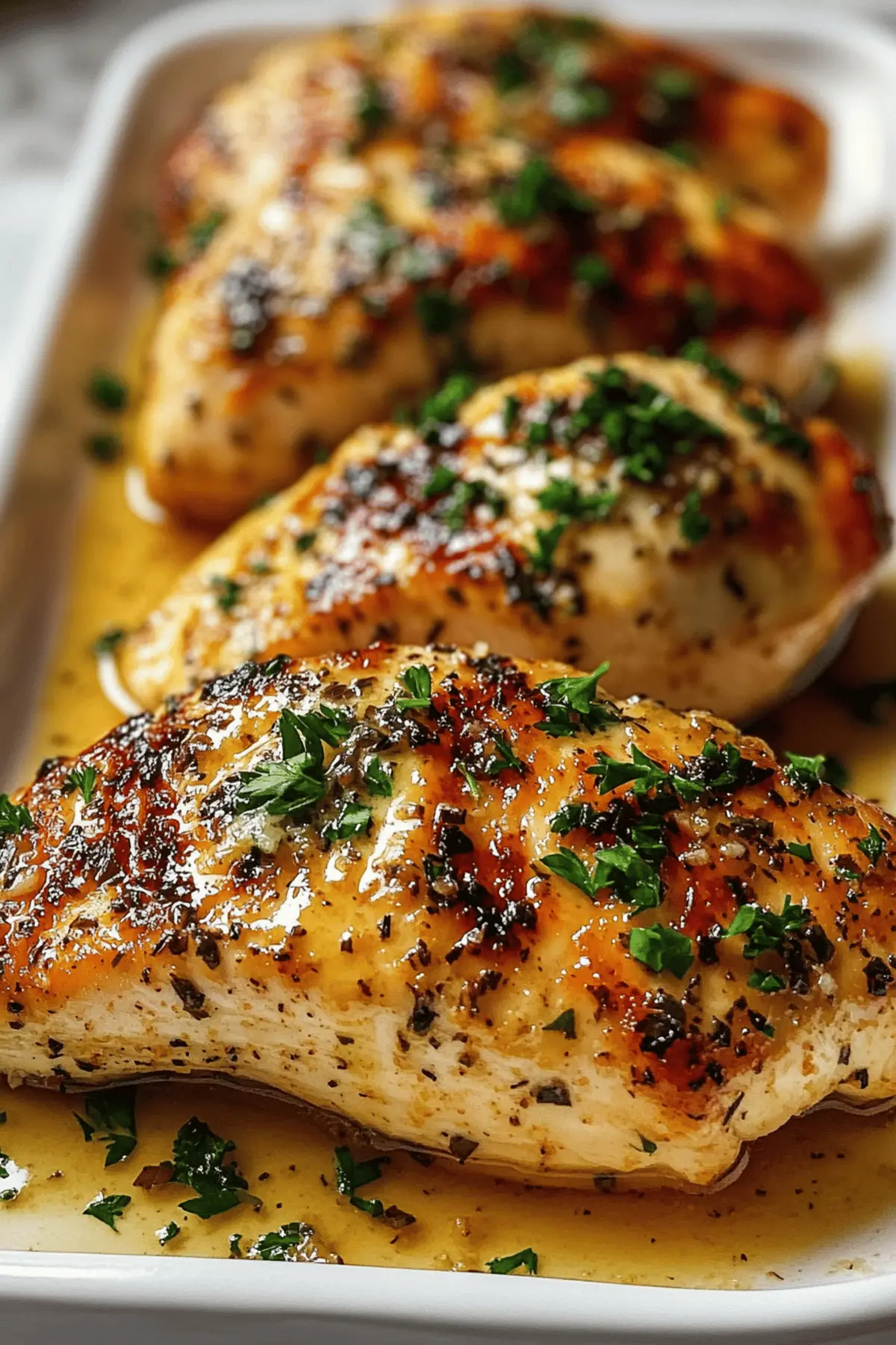 Garlic Butter Baked Chicken Breast