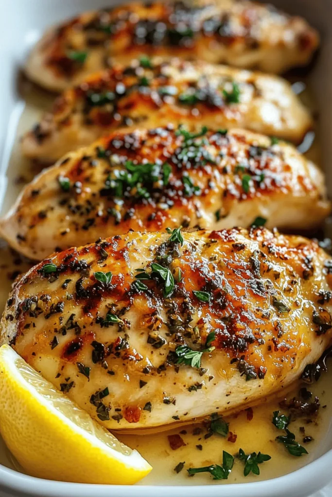 Garlic Butter Baked Chicken Breast