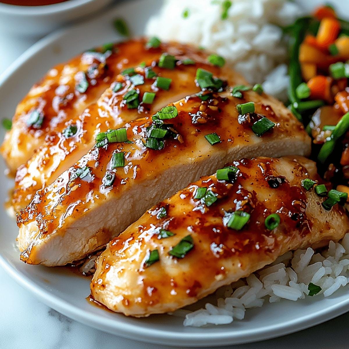 Honey Garlic Chicken Breasts