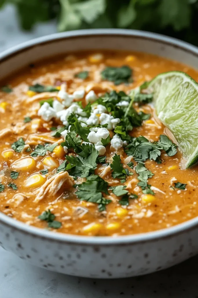 Mexican Street Corn Soup