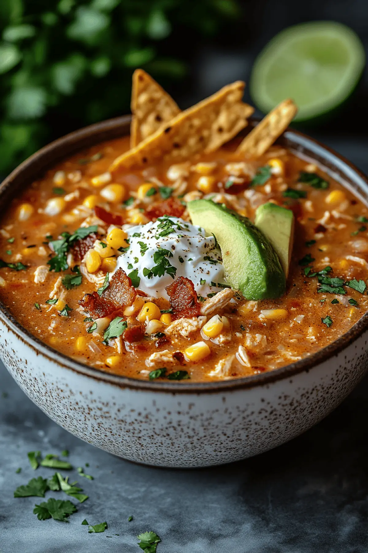 Mexican Street Corn White Chicken Chili