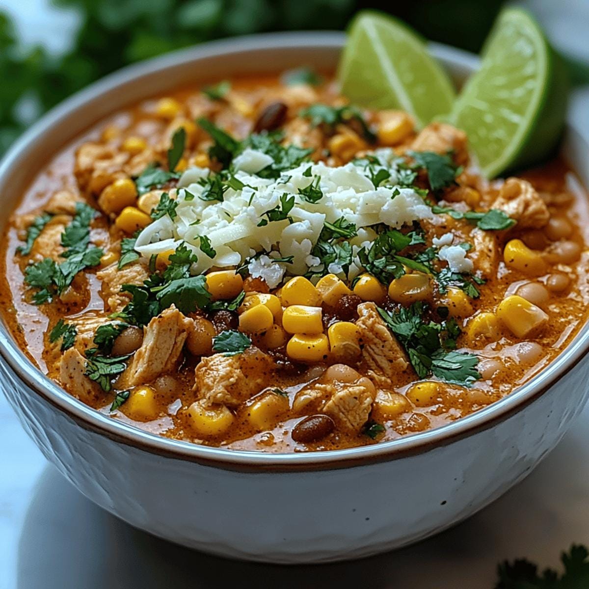 Mexican Street Corn White Chicken Chili