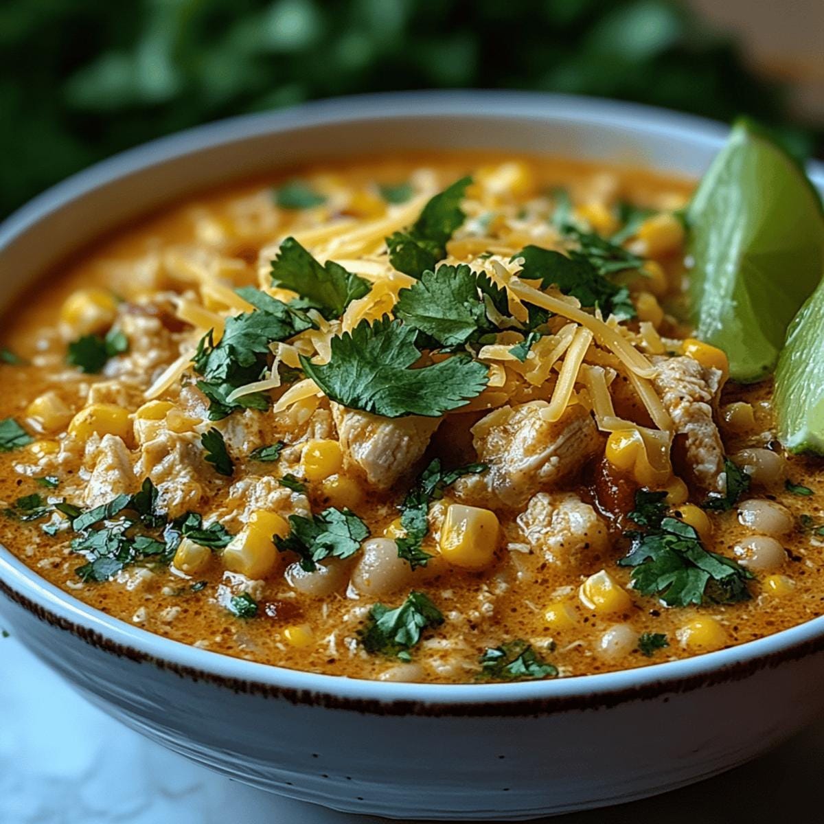 Mexican Street Corn White Chicken Chili