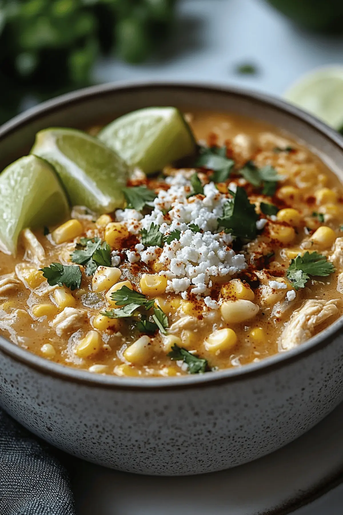 Mexican Street Corn White Chicken Chili