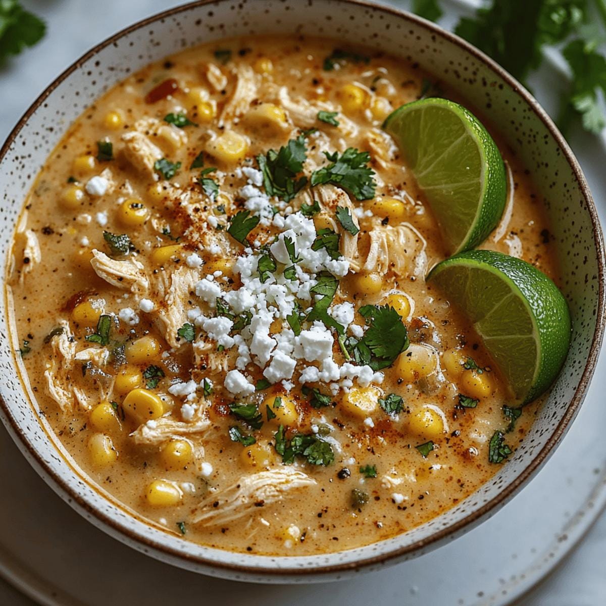 Mexican Street Corn White Chicken Chili