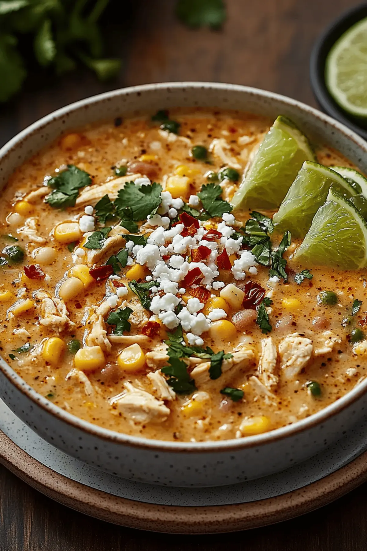 Mexican Street Corn White Chicken Chili
