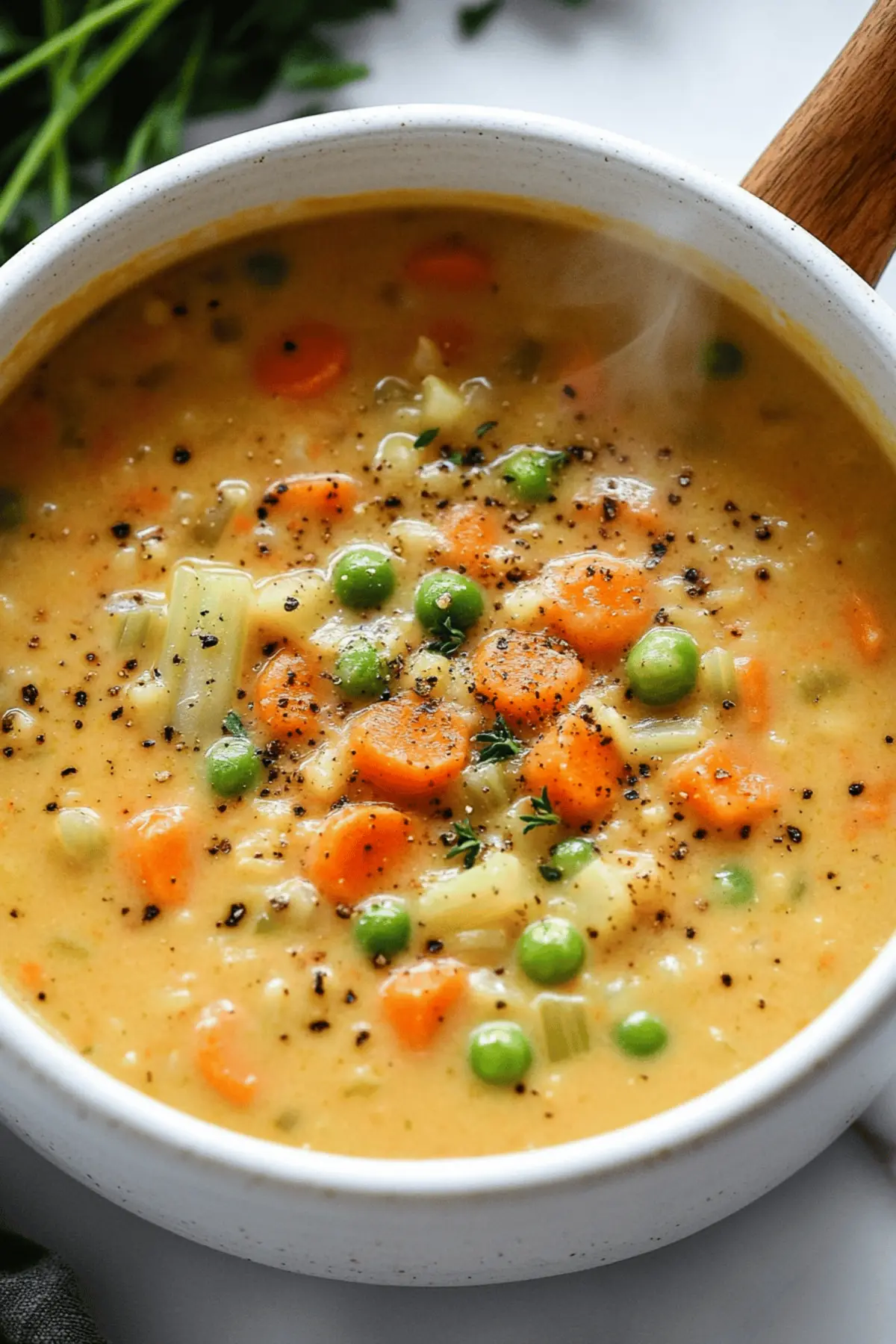 One-Pot Creamy Vegetable Soup