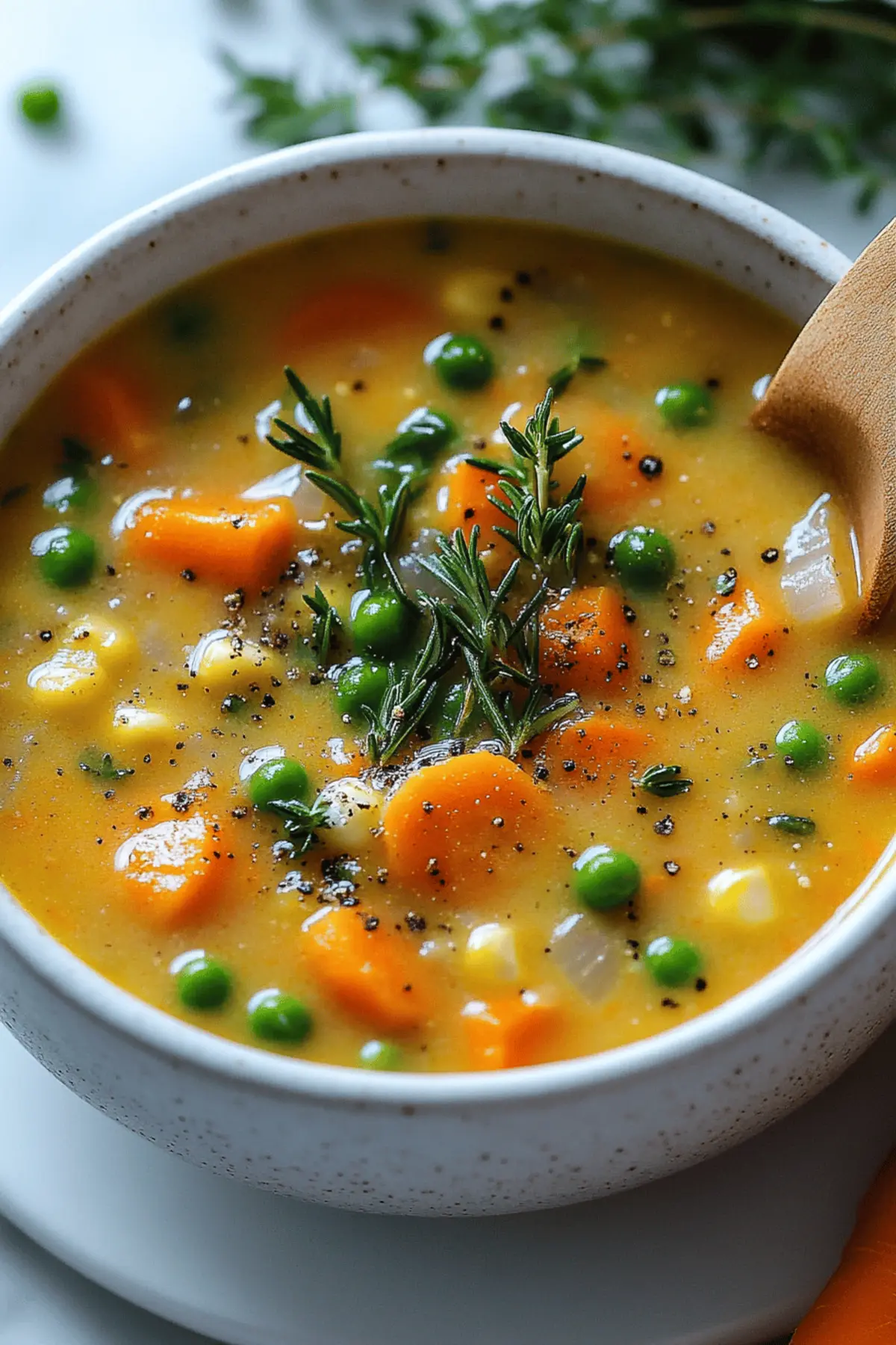 One-Pot Creamy Vegetable Soup