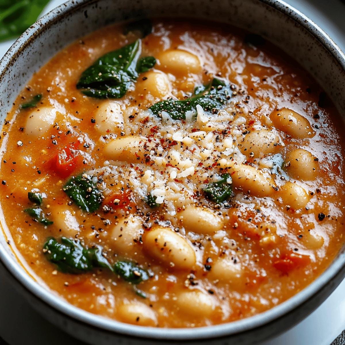 Parmesan Tomato Cannellini Bean