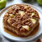 Pecan Apple Crisp Coffee Cake