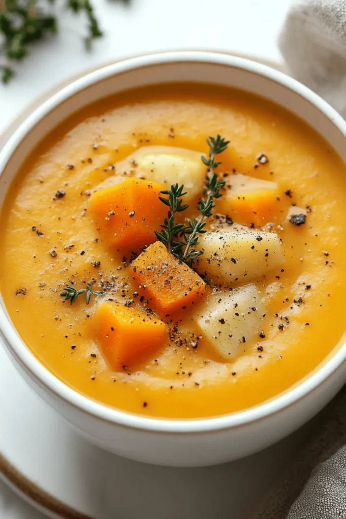 Roasted Winter Vegetable Soup
