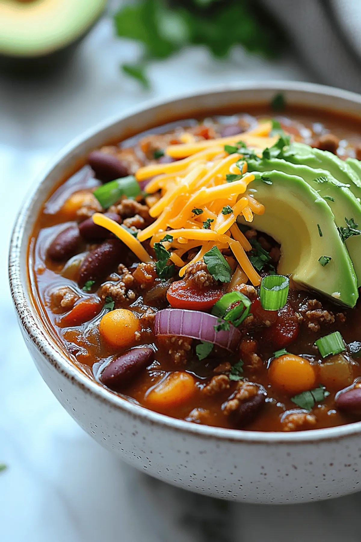 Slow-Cooker Turkey Chili