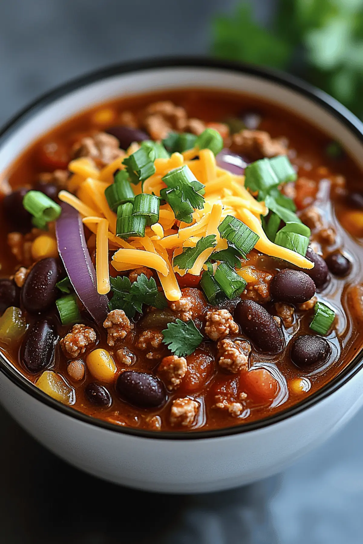 Slow-Cooker Turkey Chili