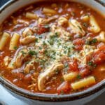 Slow Cooker Chicken Parmesan Soup
