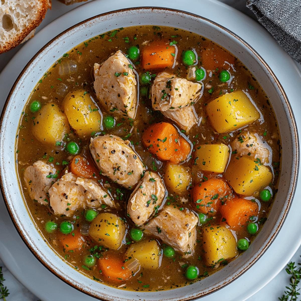 Slow Cooker Chicken Stew
