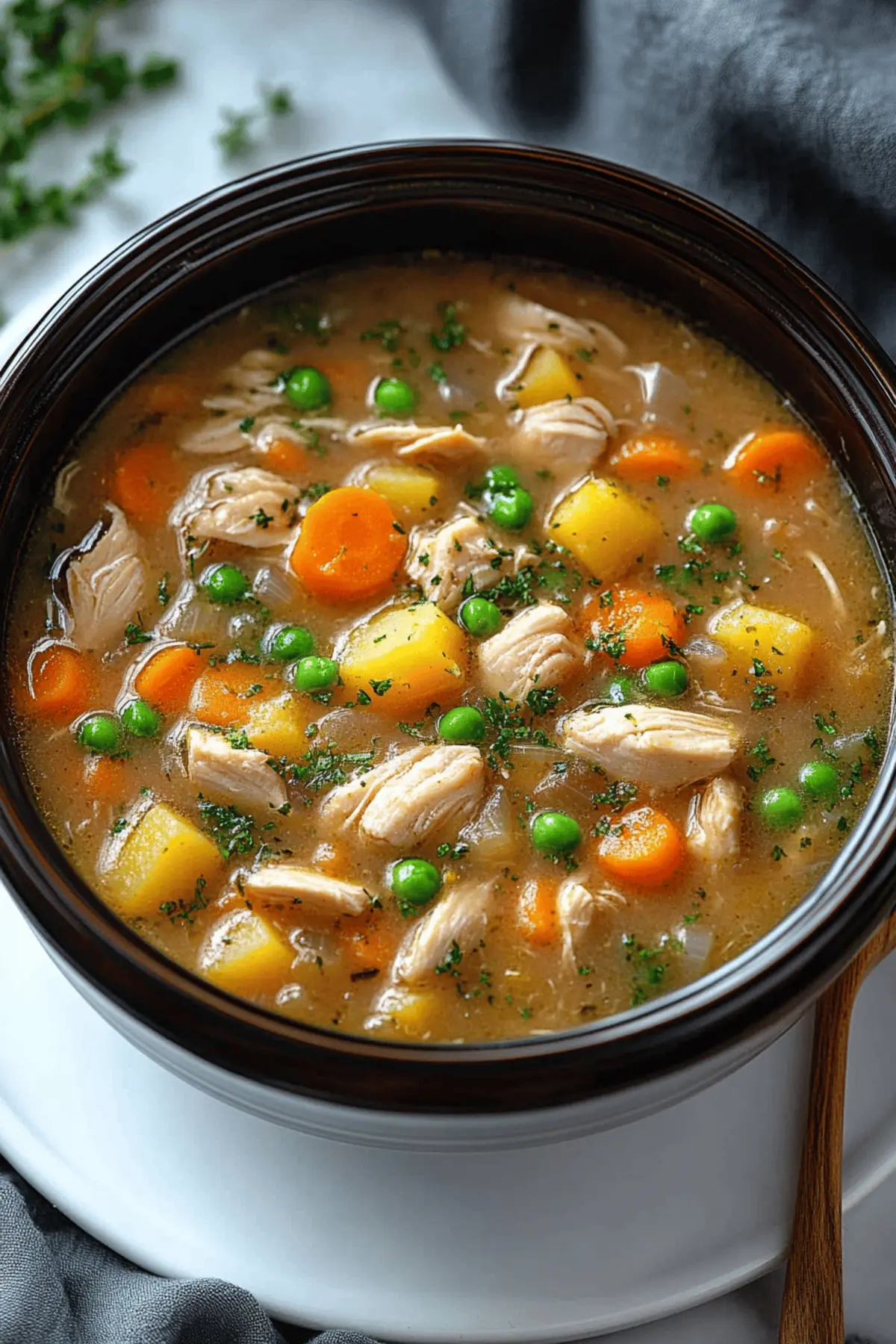 Slow Cooker Chicken Stew