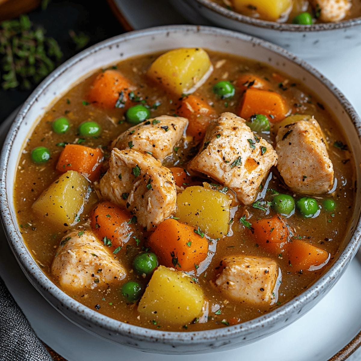 Slow Cooker Chicken Stew