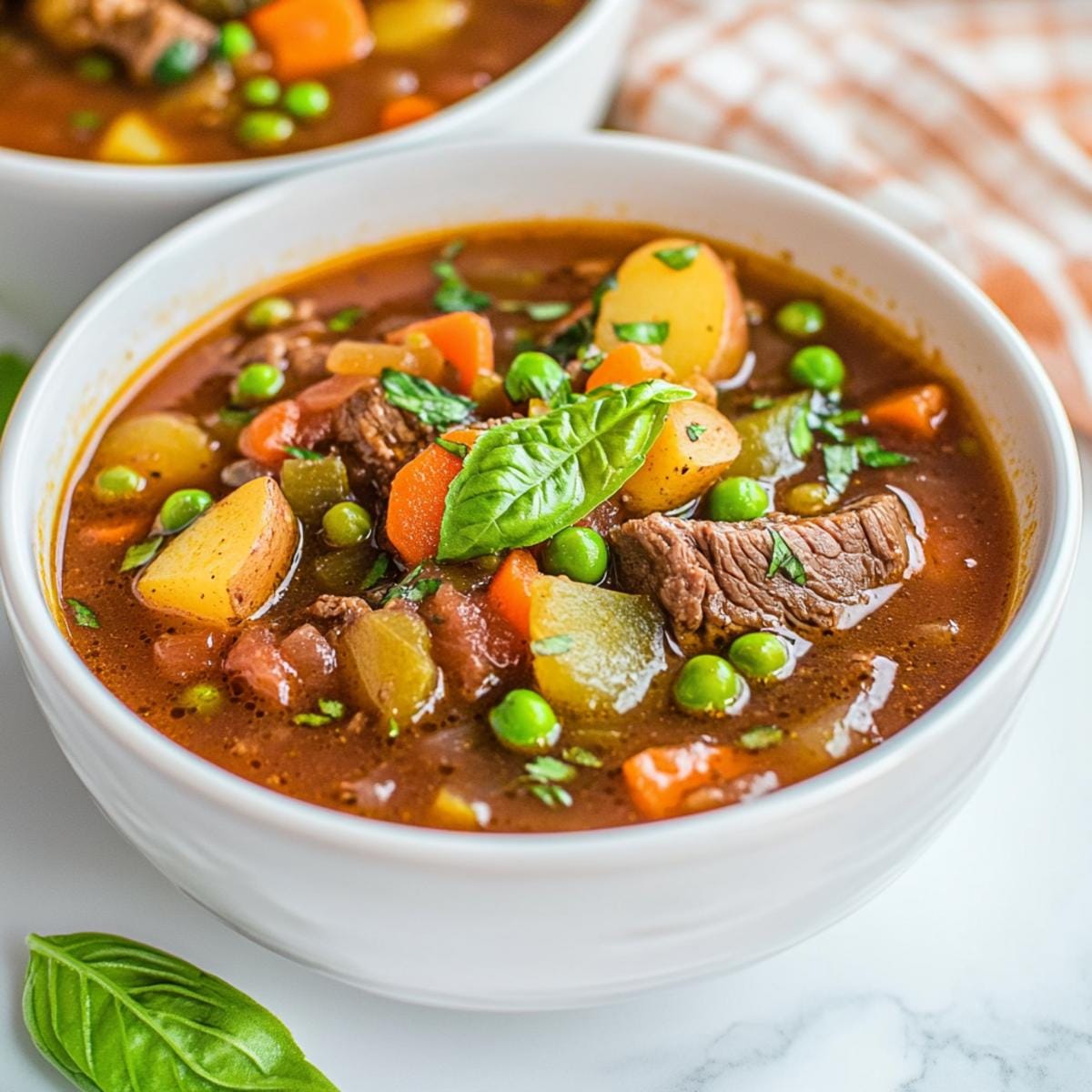 Slow Cooker Vegetable Beef Soup