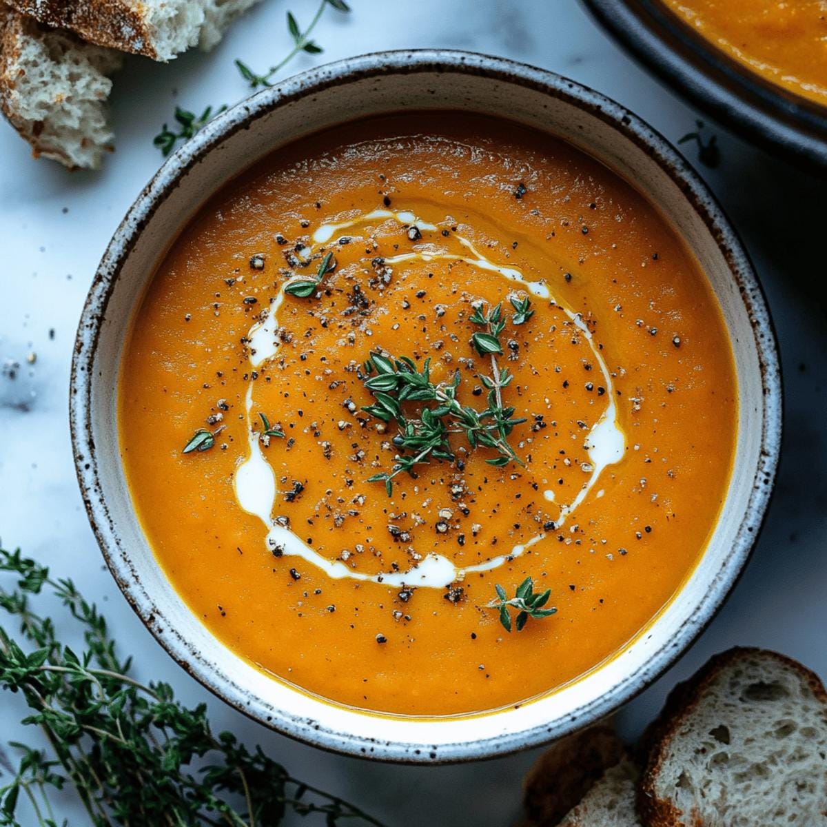 Spiced Carrot and Pumpkin Soup