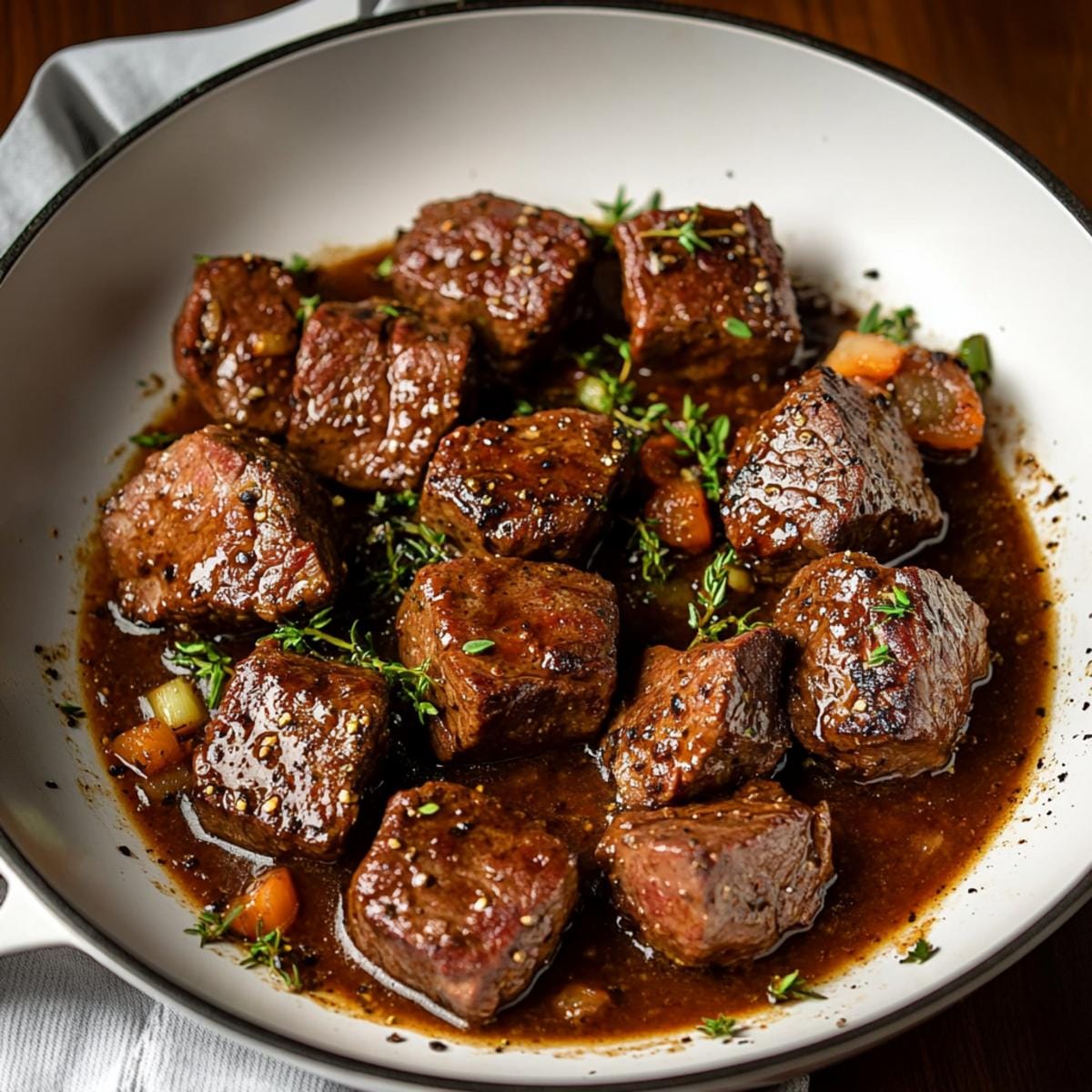 Steak Bites with Stew Meat