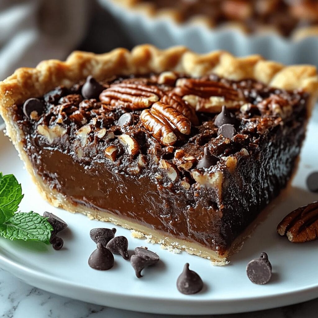 Texas Chocolate Pecan Pie