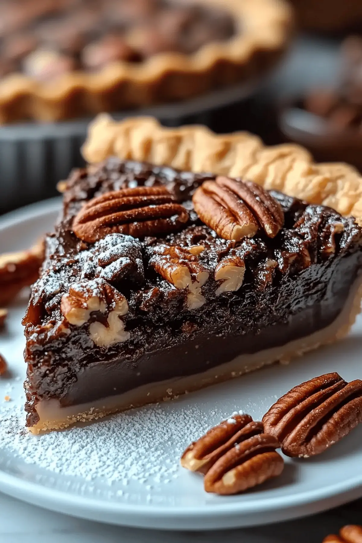 Texas Chocolate Pecan Pie