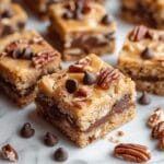 Turtle Cookie Bars