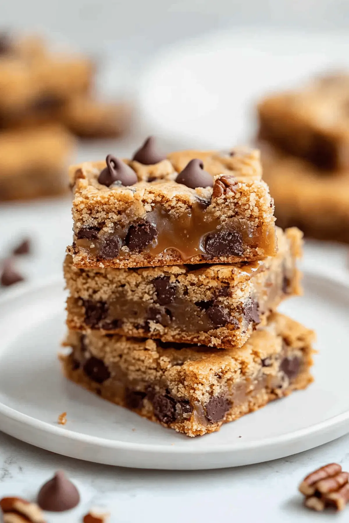 Turtle Cookie Bars